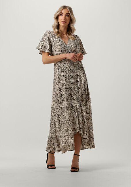 Sand OBJECT Maxikleid LEONORA SEL S/S WRAP LONG DRESS 126 - large