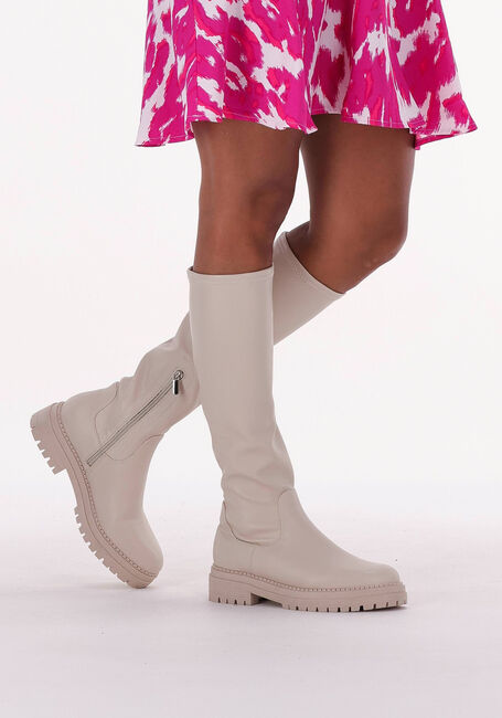 Beige OMODA Hohe Stiefel C0358 - large
