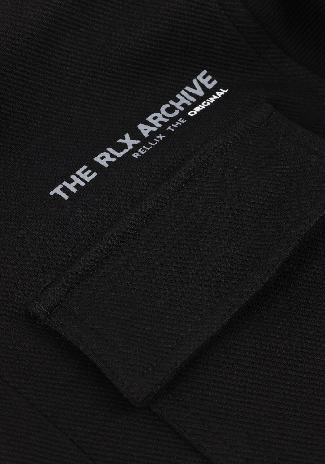 Schwarze RELLIX Jack SHIRT JACKET RELLIX TWIL - large