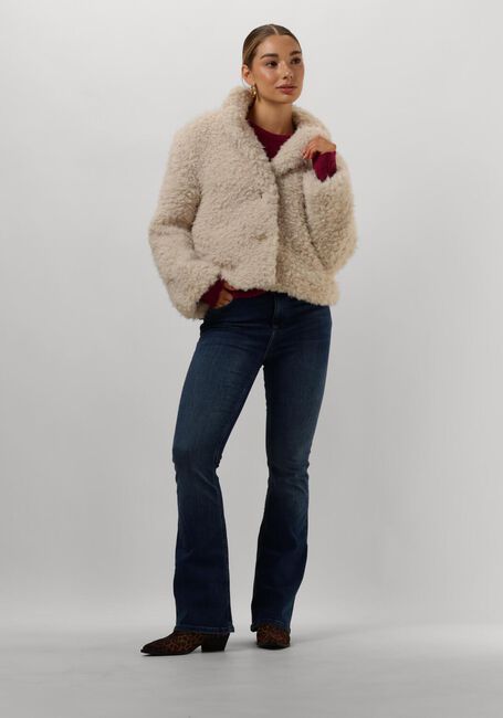 Creme ANOTHER LABEL Teddy-Jacke BONNIE BLAZER - large
