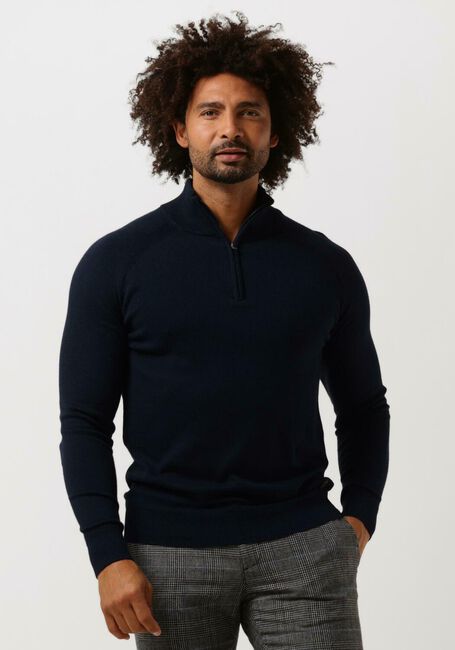 Blaue DSTREZZED Pullover SKIPPER SOFT COTTON MELANGE - large