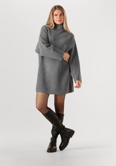 Graue EDITED Minikleid NEEA KNIT DRESS - large