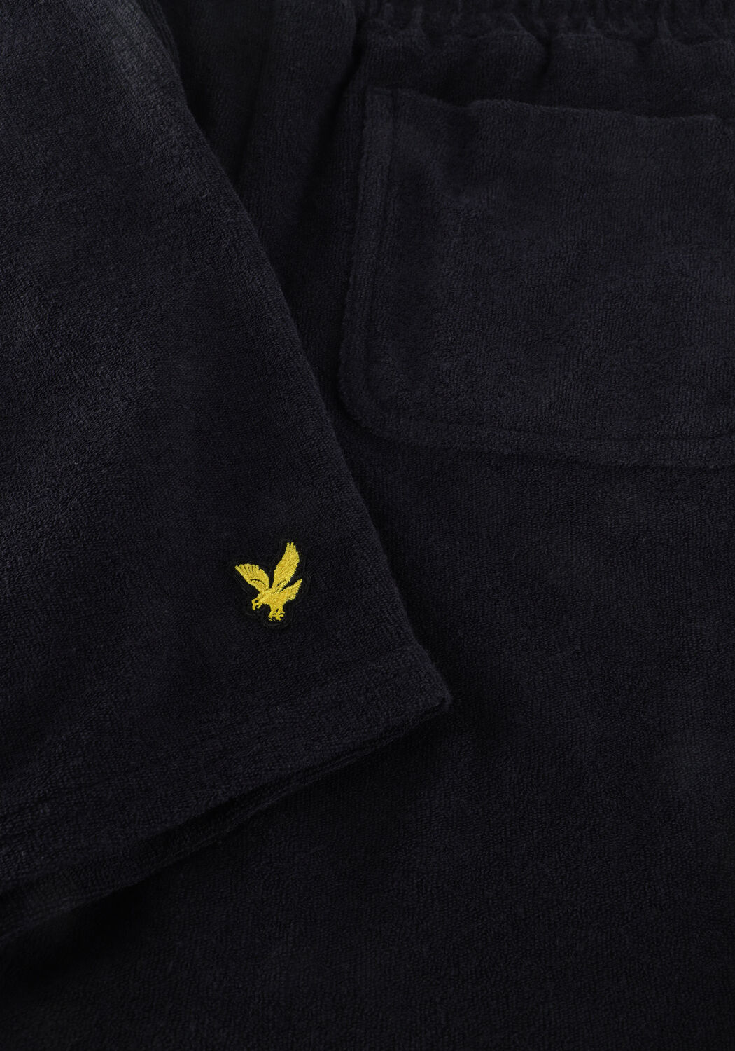 Dunkelblau LYLE & SCOTT Kurze Hose TOWELLING SHORT - large