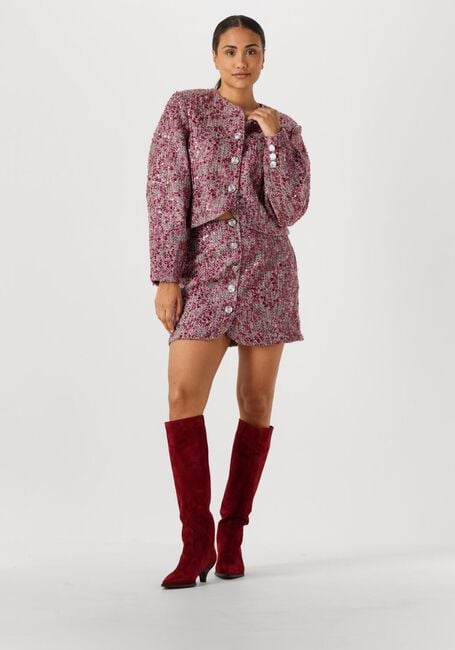 Bordeaux Y.A.S. Minirock YASLAUTHEA HW SHORT SKIRT - large