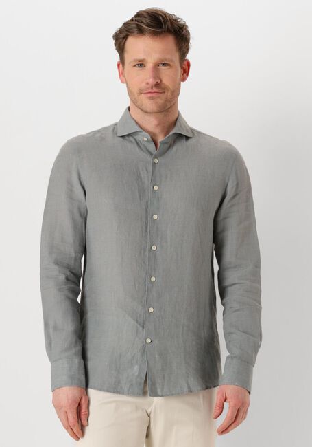 Grüne PROFUOMO Klassisches Oberhemd SHIRT X-CUTAWAY LINEN - large