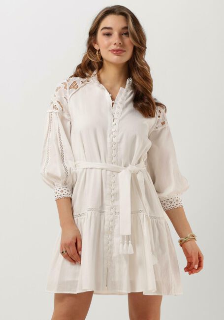 Weiße SUNCOO Minikleid CHAMA - large