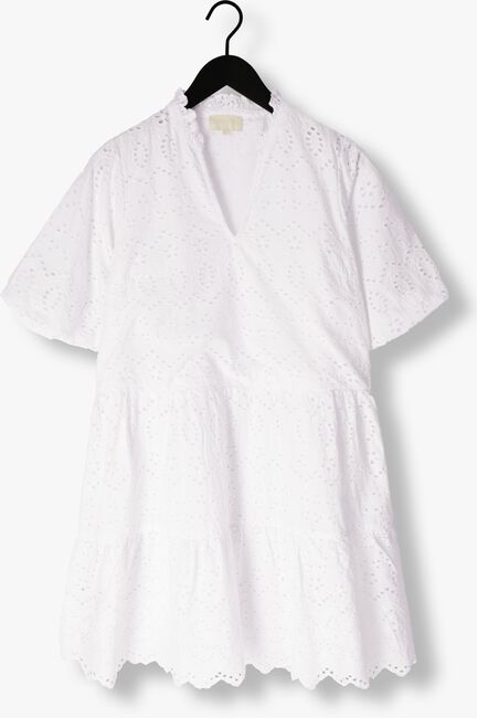 Weiße NOTRE-V Minikleid NV-DONNA DRESS BRODERIE ANGLAISE DRESS - large