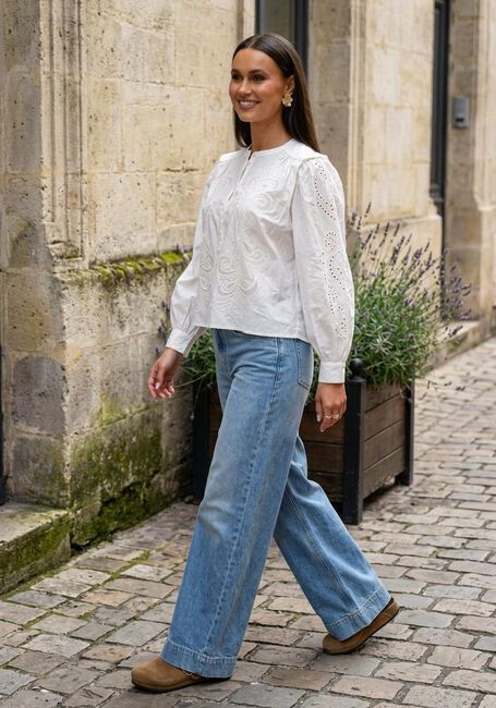 Wei&szlig;e BY-BAR Blusen SOOF EMBROIDERY BLOUSE - large