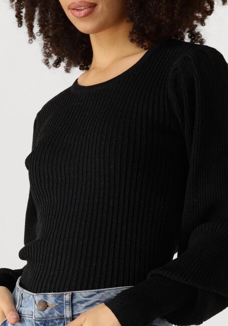 Schwarze NUKUS Pullover MULLBERRY PULLOVER LUREX - large