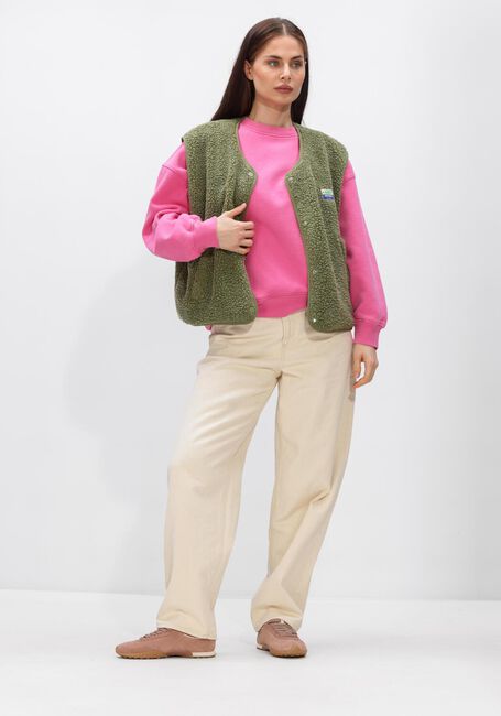 Fuchsie AMERICAN VINTAGE Sweatshirt PLIZZY - large