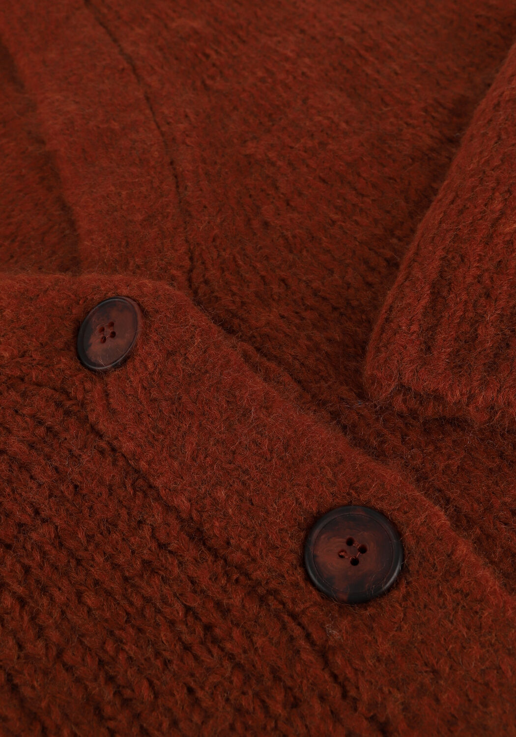 Braune SIMPLE Strickjacke LESLEY - large