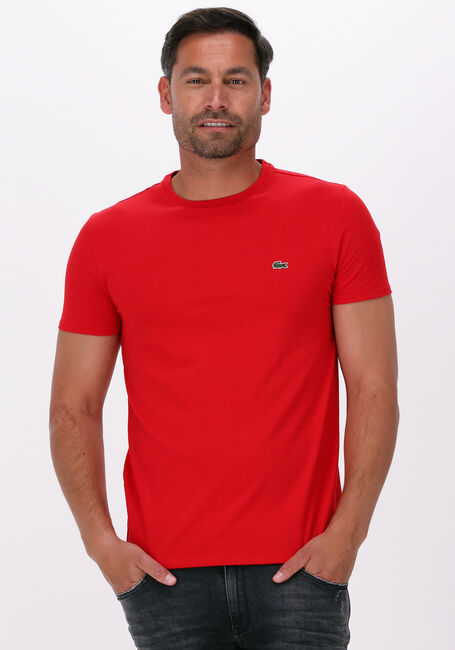 Rote LACOSTE T-shirt 1HT1 MENS TEE-SHIRT 12 - large