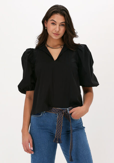 Schwarze NOTES DU NORD Blusen BRIANNA TOP - large
