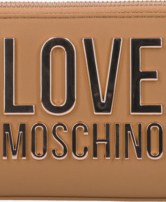 Cognacfarbene LOVE MOSCHINO Portemonnaie PORTAFOGLI 5609 - large