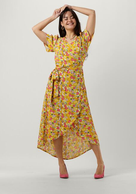 Gelbe POM AMSTERDAM Midikleid DRESS 7307 - large