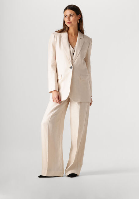 Ecru COPENHAGEN MUSE Weite Hose NATURE WHITE PANT - large
