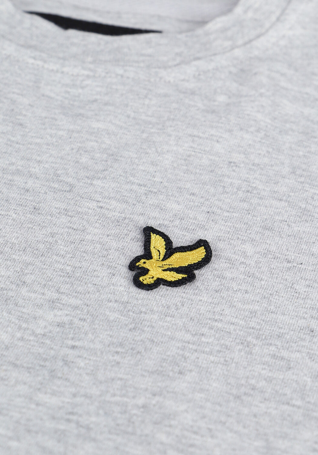 Hellgrau LYLE & SCOTT T-shirt CROPPED T-SHIRT - large