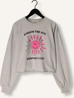 Graue HARPER & YVE Sweatshirt SMILEY-SW Graue HARPER & YVE Sweatshirt SMILEY-SW - medium