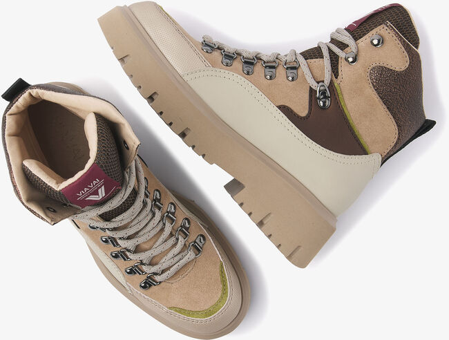 Mehrfarbige/Bunte VIA VAI Schn&uuml;rboots ZIVA STATE - large