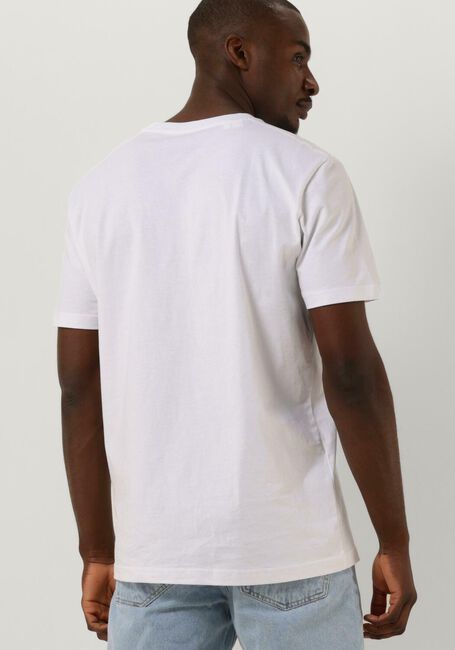 Weiße SELECTED HOMME T-shirt SLHNORMANI180 SS O-NECK TEE - large