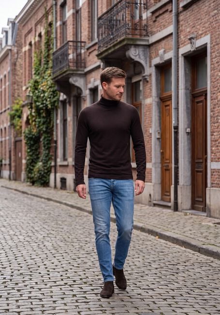 Braune DRYKORN Pullover JOEY - large