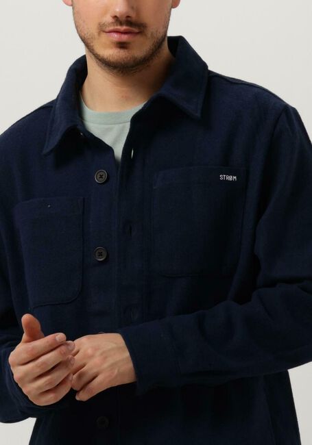 Blaue STRØM Clothing Overshirt OVERSHIRT - large