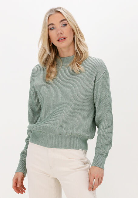 Grüne ANOTHER LABEL Pullover ELIANA KNITTED PULL - large