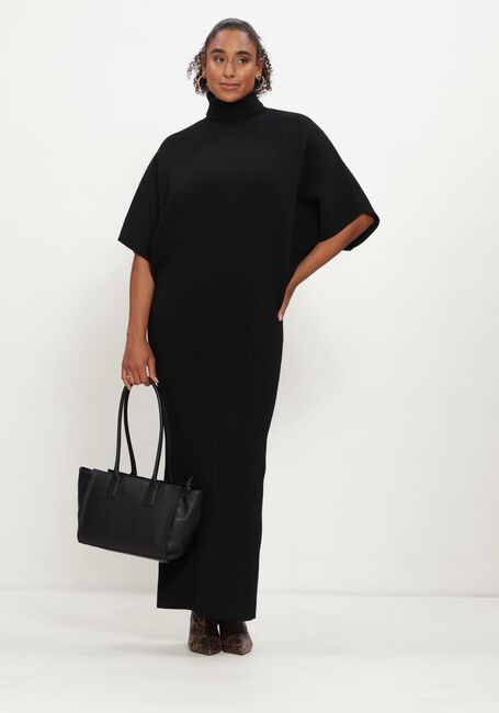 Schwarze NOTRE-V Maxikleid NV-IYLA - large