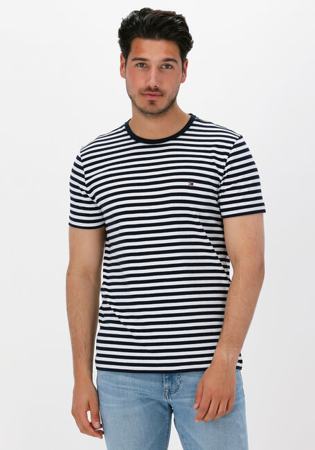 Dunkelblau TOMMY HILFIGER T-shirt STRETCH EXTRA SLIM FIT TEE - large