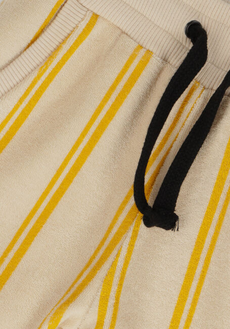 Beige CARLIJNQ Kurze Hose STRIPES YELLOW - BERMUDA - large