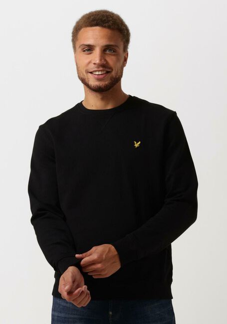 Schwarze LYLE & SCOTT Pullover CREW NECK SWEATSHIRT - large