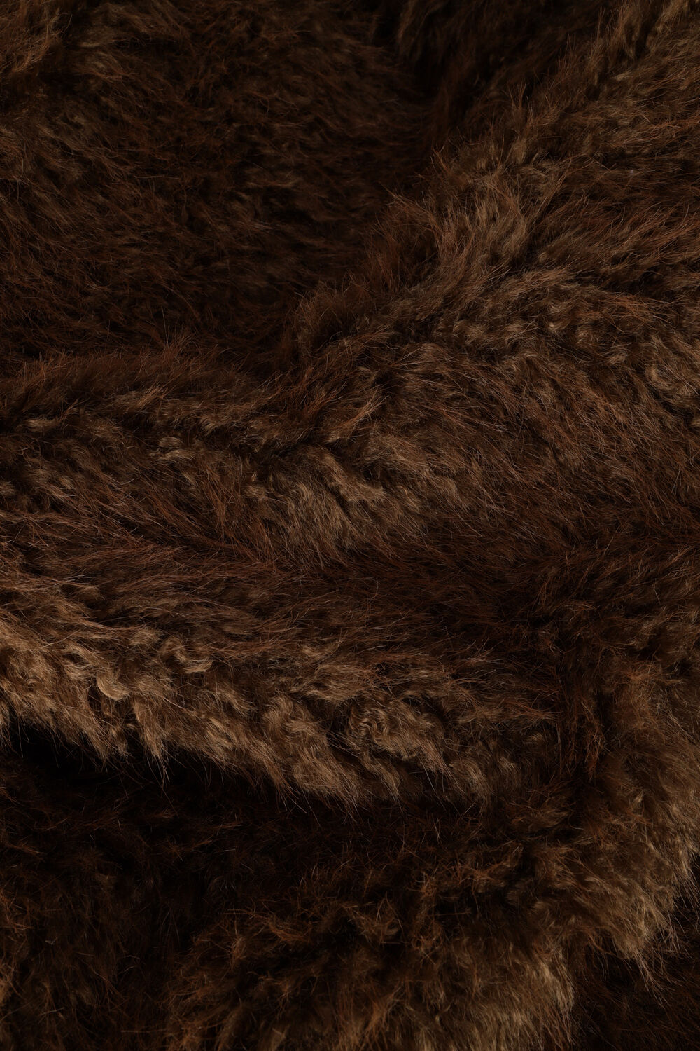 Braune HARPER & YVE Fake-Fur-Jack LIV-CO - large