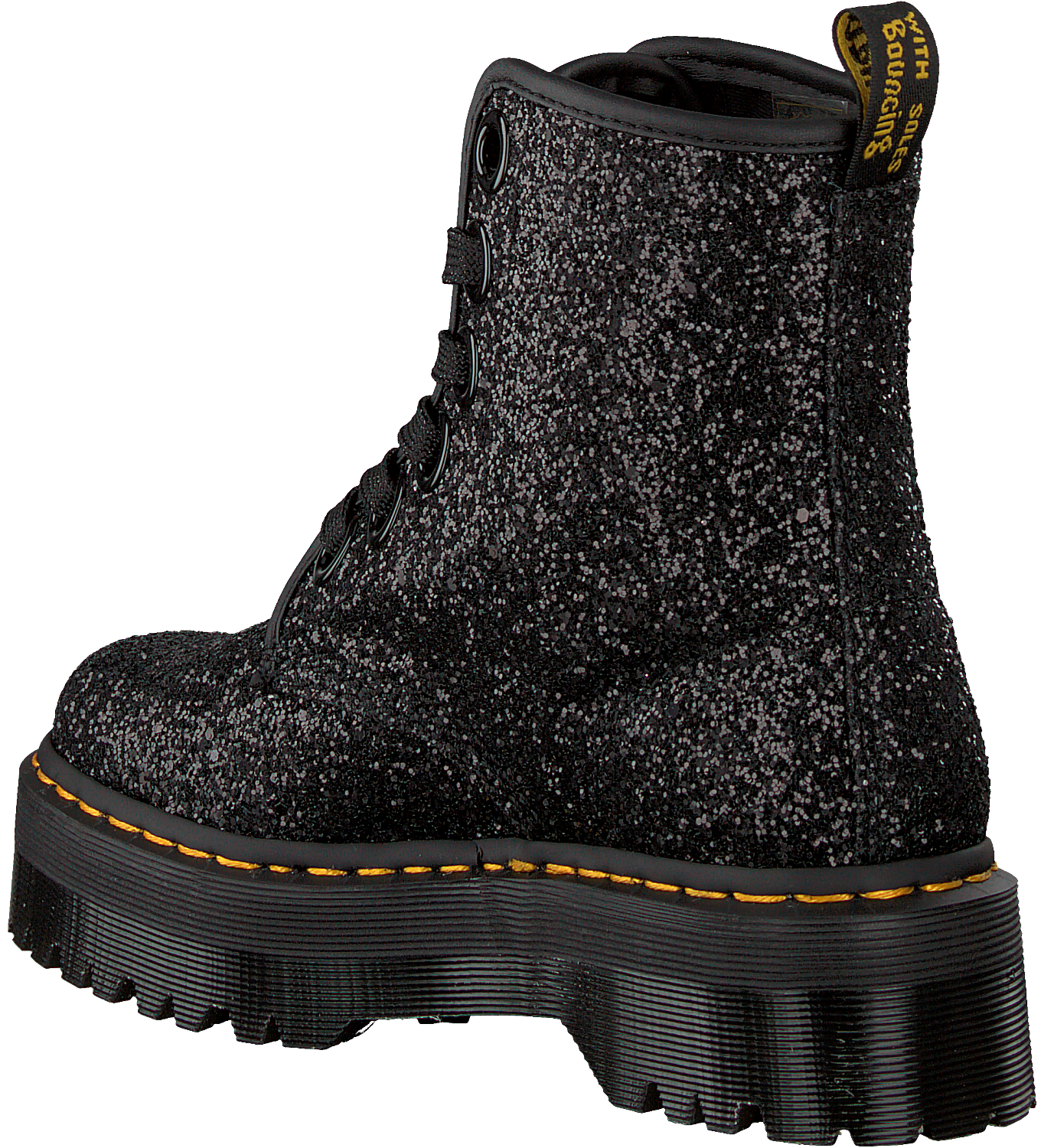 Schwarze DR MARTENS SchnÃ¼rboots MOLLY | Omoda