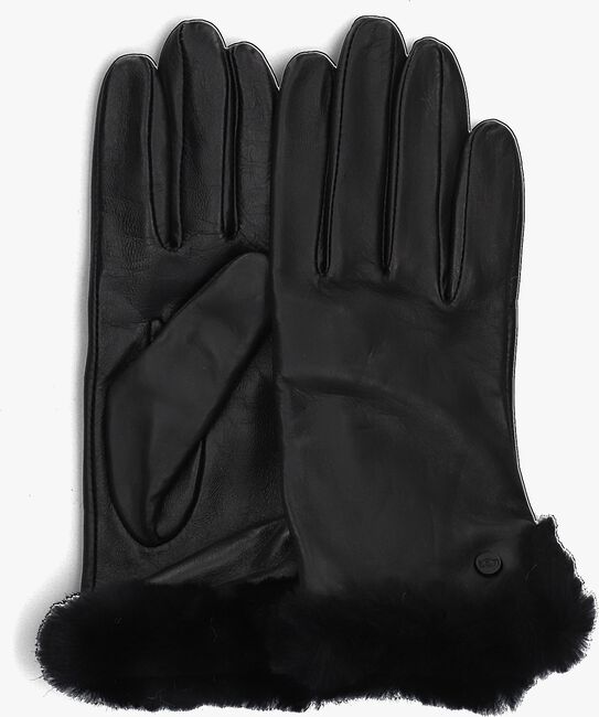 Schwarze UGG Handschuhe LEATHER SHEEPSKIN VENT GLOVE - large