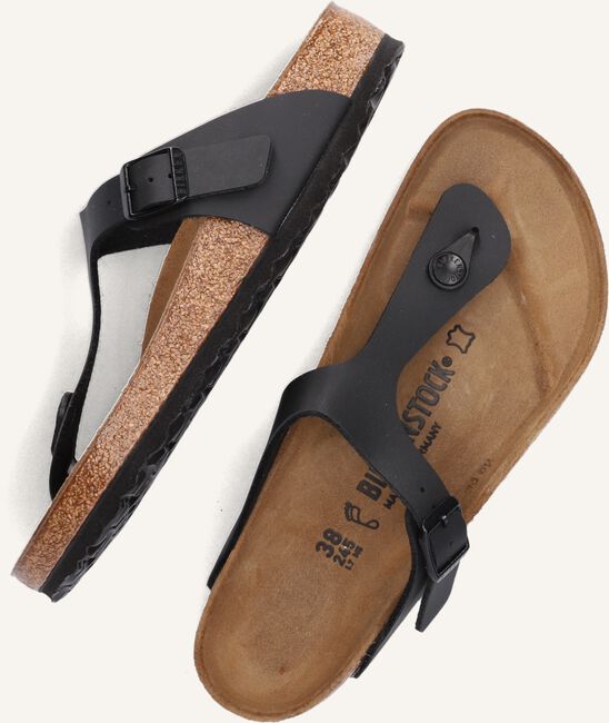 Schwarze BIRKENSTOCK Zehentrenner GIZEH DAMES Schwarze BIRKENSTOCK Zehentrenner GIZEH DAMES - large