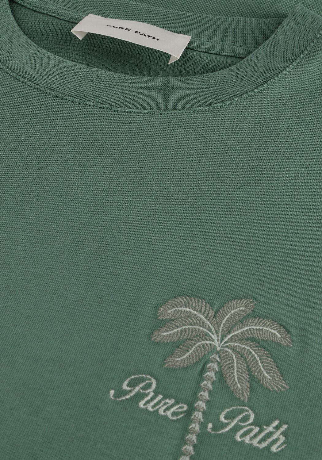 Gr&uuml;ne PURE PATH T-shirt LOOSE FIT CREWNECK SS T-SHIRTS - large