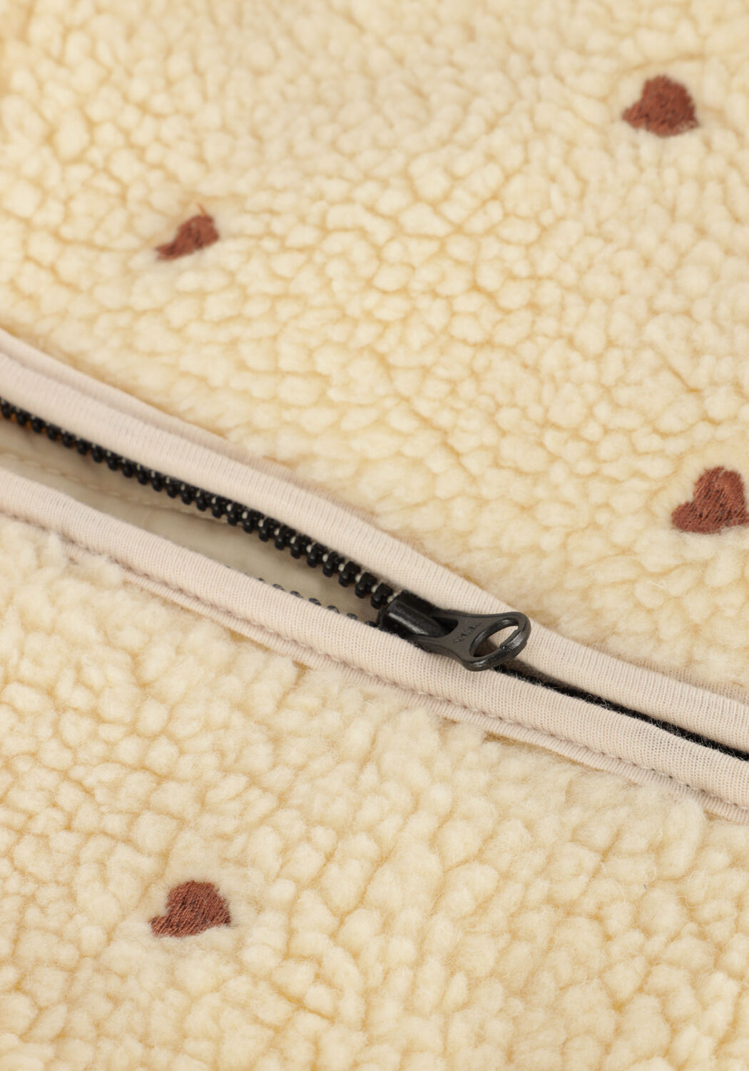 Ecru LIL' ATELIER Sommerjacken NBFNALO LOOSE SHERPA JACKET LIL - large