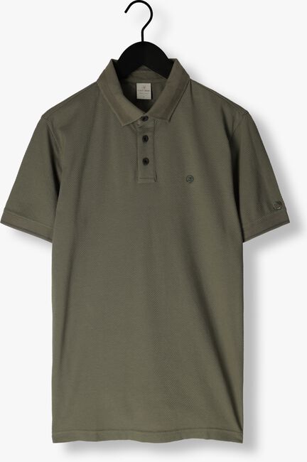 Grüne CAST IRON Polo-Shirt SHORT SLEEVE POLO POPCORN - large