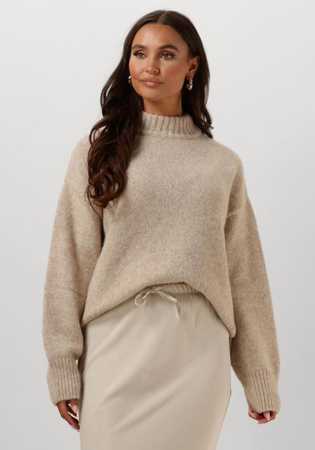 Beige SOEURS DE PROVENCE Rollkragenpullover PALOMA SWEATER - large