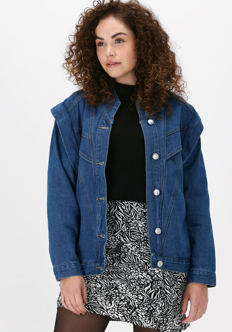Blaue SUNCOO Jeansjacke VESTE DUNA - large