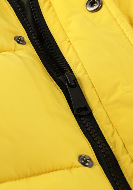 Gelbe SCOTCH & SODA Wattierte Jack PADDED JACKET IN RECYCLED POLYESTER WITH WATERPROOF ZIPS - large