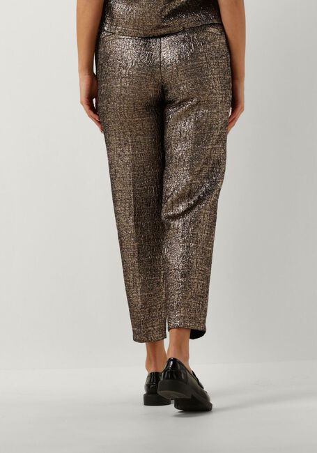 Goldfarbene SELECTED FEMME Hose SLFVIOLET-RIA MW CROPPED PANT - large