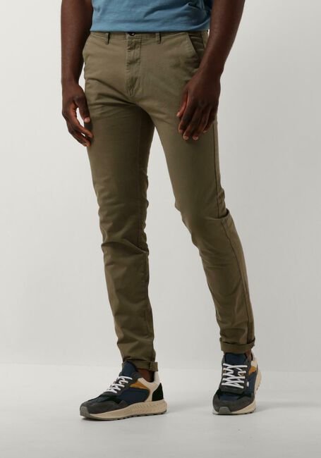 Olive DSTREZZED Chino CHARLIE CHINO PANTS STRETCH TWILL - large