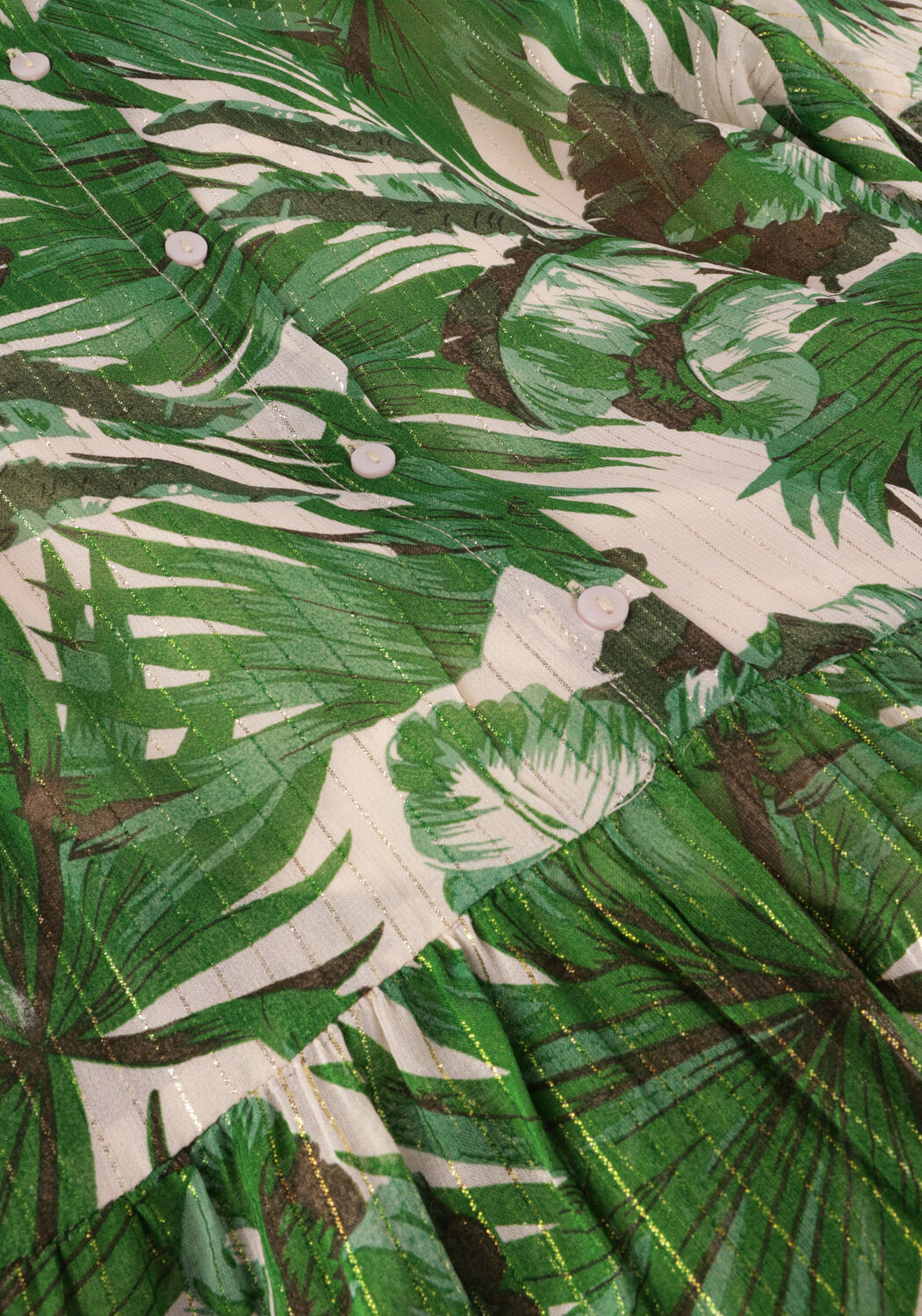 Gr&uuml;ne LOLLYS LAUNDRY Maxikleid NEELL MAXI DRESS LS - large