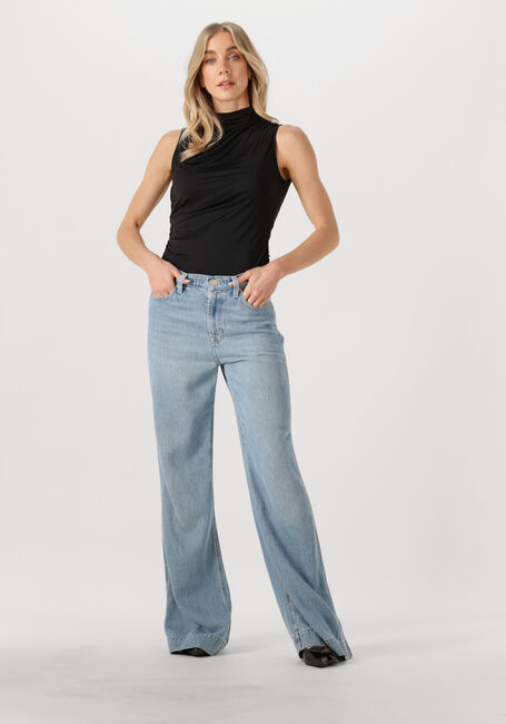 Schwarze ROSEMUNDE Top BILLIE SL DRAPE TOP - large