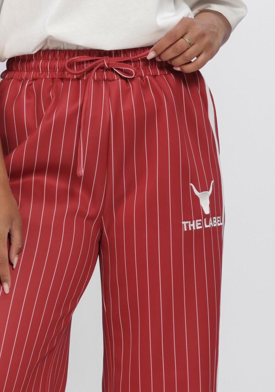 Rote ALIX THE LABEL Hosen TRAININGS PANTS - large