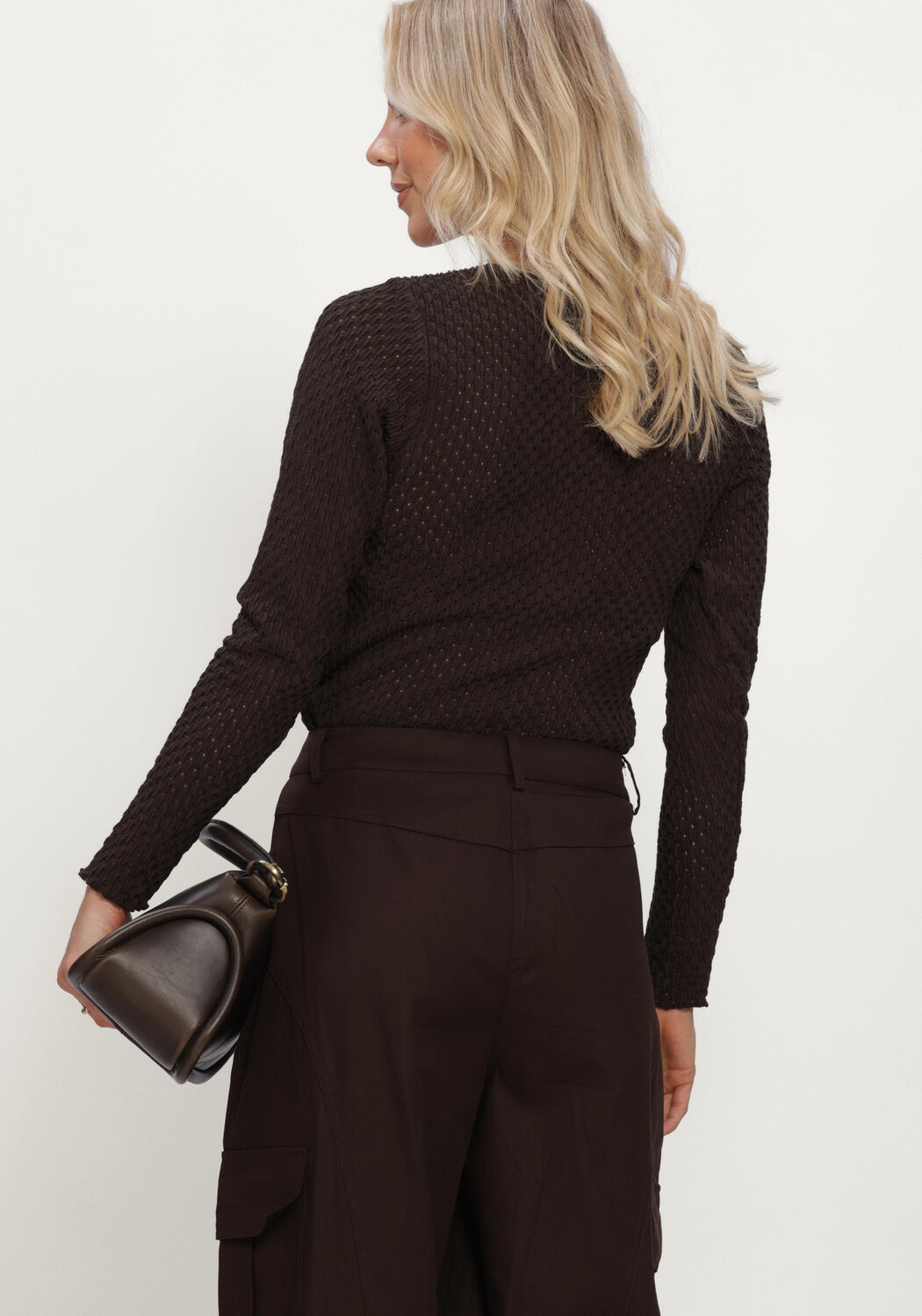Braune COPENHAGEN MUSE Blusen CMBOBBIE-BLOUSE - large