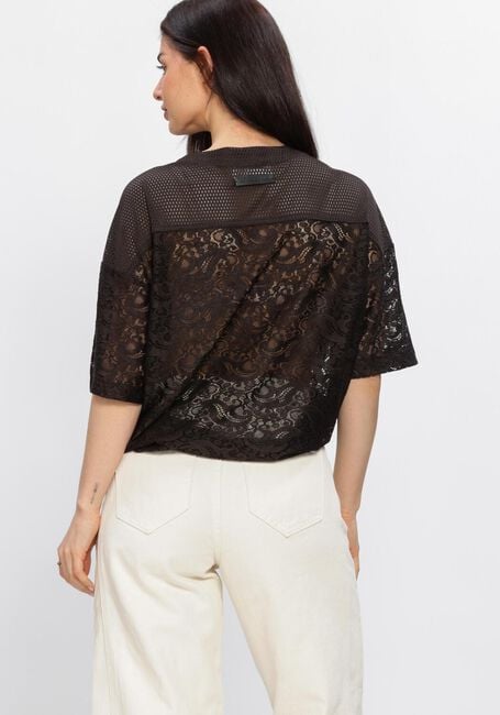 Braune HAUTE L'AMITI&Eacute; Top COURT LACE TEE - large