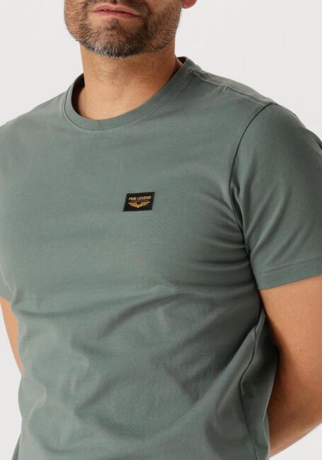 Grüne PME LEGEND T-shirt SHORT SLEEVE R-NECK GUYVER TEE - large
