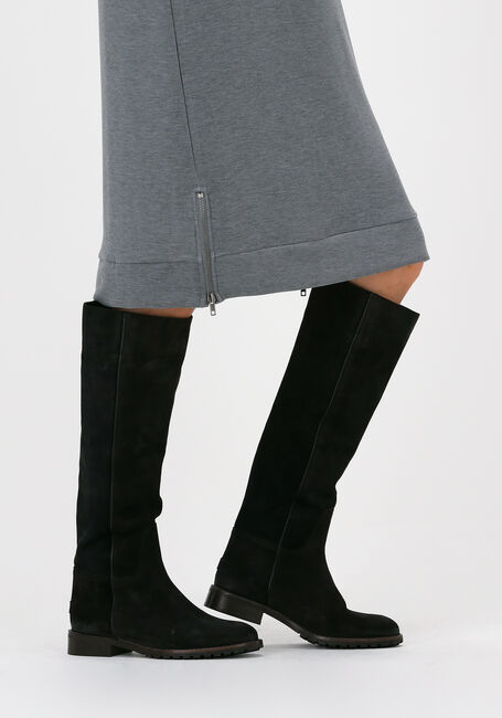 Schwarze SHABBIES Hohe Stiefel 191020088 - large